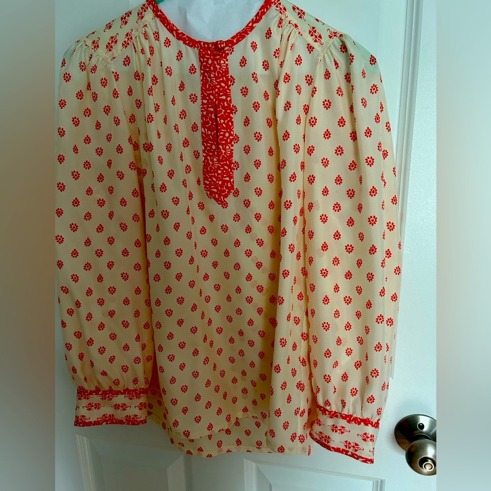 Rebecca Taylor. Designer silk blouse